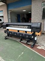 XP600 simple tête 1.8M largeur traceur Eco De Impression imprimantes à jet d'encre numérique grand Format vinyle Machine d'impression SC1880Y