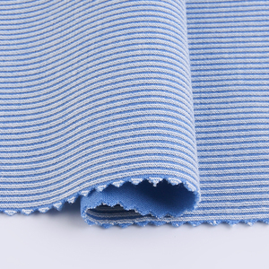 Teint uni 67% POLY 28% RAYON décontracté solide sergé Tr Polyester hommes costume Stretch TR tissu de plongée pour pantalon en gros - Product Image 5