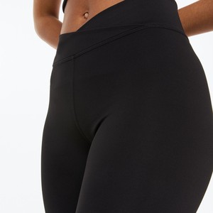 Custom logo New High Waist Elastic Fitness Womans <b>Leggings</b> <b>with</b> Mobile Side <b>Pocket</b> <b>Legging</b> - Product Image 1