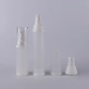 Set Botol Kosmetik Isi Ulang Perjalanan, Set Botol Kosmetik untuk Perjalanan dengan Semprotan Pompa Dalam 15Ml 30Ml 50Ml, Kustom