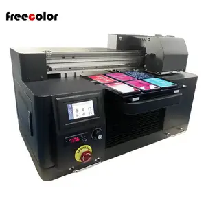 Gratis Printer A2 UV Printer Flatbed dengan 3 Kepala untuk Casing Ponsel, Bola, Printer Pena