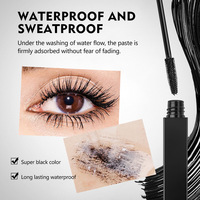 Mascara Volumisant Allongeant Courbant Imperméable Anti-bavures Épaississant pour Cils Végétaliens avec Logo Personnalisé – Vente Chaude en Gros