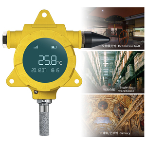 Pin Powered 19000mAh lorawan Lora as923 au915 không Dây nhiệt độ độ ẩm logger ATEX 4 gam mqtt chất lượng không khí nhiệt kế OEM - Product Image 6