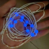 Chaîne de taille africaine unique qui brille dans le noir, fil de perles réglable pour la perte de poids, chaîne de ventre à nouer, taille plus pour femmes
