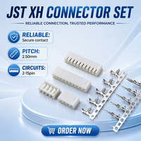 Connecteur JST SCN 2.5 Alternatives KF2510, Bornier croisé, Contrôle industriel, Faisceau de câbles LDZY, PCB LED, Yeonho, à sertir