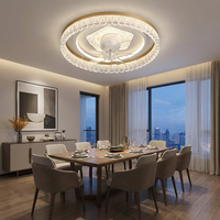 Lámpara LED de Techo Empotrada Premium con Control Remoto, 3 Colores Cambiables, Diseño Geométrico Circular, Larga Vida Útil