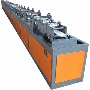 Polyurethane 55/77 PU Foam Roller Shutter Door Roll Forming Machine Slat panel Making Machine