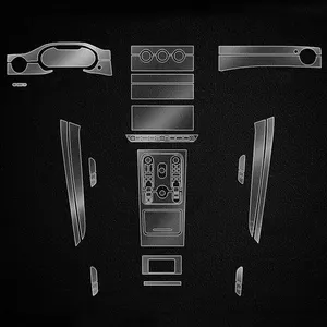 Çarpma sensörü iç dekoratif filmler koruma Ppf üreticisi direksiyon kılıfı araba filmleri Wrap vinil