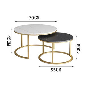 Factory Wholesale Round Marble Bedroom Living Room Coffee <strong>Tables</strong> - Product Image 4