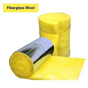 Couverture en laine de verre de qualité supérieure avec feuille d'aluminium, épaisseur 25mm-200mm, meilleur <span class=keywords><strong>prix</strong></span> - Product Image 1