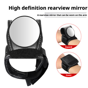 Espejos para Bicicleta, Espejo Retrovisor de Muñeca para Bicicleta, Espejo de Muñeca con Reflector para Manillar de Motocicleta, Equipo de Ciclismo - Product Image 3