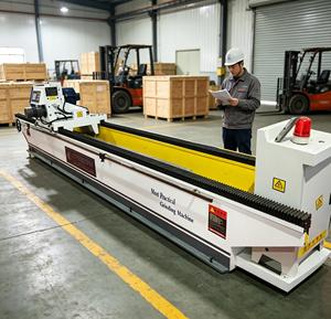 Macchina Automatica per Affilatura Lineare di Coltelli con Motore a Pompa a Cuscinetti, PLC e Cambio per Produzione di Compensato 220V Marca YUEQUN - Product Image 1