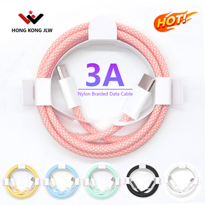 2024 Đổi Mới Mới Nhanh Chóng Sạc Điện Thoại Cáp Nylon Bện Loại C Để C Cáp Sạc Nhanh Dây Điện Cáp Dữ Liệu - Product Image 2