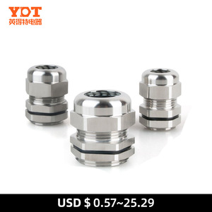 Indeter Stainless Steel <b>Cable</b> Gland Npt14 Npt38 Npt12 Npt34 Npt1 Npt1 14 Npt1 12 Npt2 Npt2 12 Npt3 <b>Waterproof</b> Ip65 <b>Cable</b> - Product Image 2