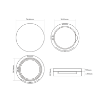Emballage personnalisé de fond de teint, de crème BB et de correcteur cosmétique, en ABS argenté métallisé, rond, double coussin d'air, vide, 15 g