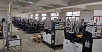 Sistema Inteligente de Producción de Vasos de Papel Totalmente Automático, Equipo de Formación de Vasos Desechables para Bebidas para Llevar, Ajustable a Varios Tamaños