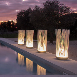 Lampe de jardin extérieure étanche Vibia IP65 LED, lampadaire de jardin, cour, villa, terrasse - Product Image 3