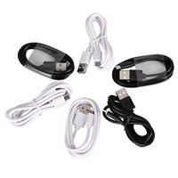 50CM Korte USB Micro V8 2A Snelle Oplaadkabel met Zuiver Koperfolie Afscherming voor Mobiele Telefoon MP3 MP4 Speler Oordopjes Oplader