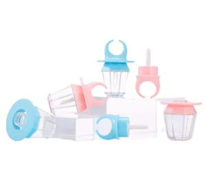 Tubos de brillo de labios con forma de pezón de 8ml, tubo de brillo de labios de <span class=keywords><strong>unicornio</strong></span> vacío, envases de esmalte de labios, embalaje de brillo de labios de anillo rosa - Product Image 1
