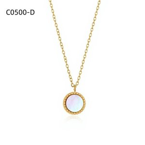 สร้อยคอแฟชั่น DE NACAR C0500 สำหรับผู้หญิง เครื่องประดับคุณภาพสูง - Product Image 2