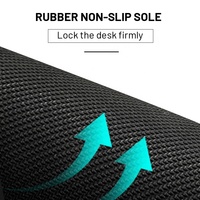 Tapis de souris de jeu personnalisé pour PC portable - Conception ergonomique, surface en caoutchouc antidérapante, anti-rayures, 900x400mm en stock