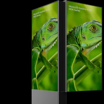75 Inch Outdoor P1.2 Micro Led Display HDR10 IP65  16bit Digital Signage 3000 Nits High Brightness, sunlight Readable,