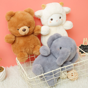 Nuovi Giocattoli di Peluche a Forma di Animali, Piccoli Giocattoli Morbidi Personalizzati di Pollo, Elefante, Pecora, Orso, Animali di Peluche Imbottiti Personalizzati - Product Image 5