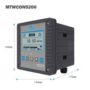 Controlador de Conductividad MTWCON5200, Medidor de TDS OEM 0.000S/cm-500.0mS/cm 0-2000ppm, Protocolo MODBUS RTU, NTC22K, Pantalla LCD 256x128 - Product Image 3