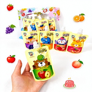 Fruit Jelly Candy Sachet <b>Kids</b> Snack Multi Flavor Soft Candy Gift Pack Custom Logo - Product Image 1