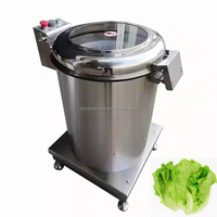 304 Acier Inoxydable Salade De Légumes Centrifugeuse Spinner Machine Électrique Spin Dryer Machine