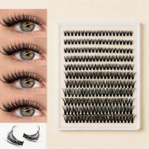 Kit <span class=keywords><strong>de</strong></span> Extensión <span class=keywords><strong>de</strong></span> Pestañas DIY <span class=keywords><strong>de</strong></span> Gran Capacidad con Removedor <span class=keywords><strong>de</strong></span> Pegamento <span class=keywords><strong>de</strong></span> Doble Cabeza <span class=keywords><strong>de</strong></span> 10-16 mm, Pestañas Postizas Americanas y Europeas - Product Image 3