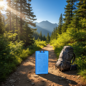 Slim Aqua 200ml Storage Container Blue Water Bottle For Travel And Outdoor Use - Product Image 3