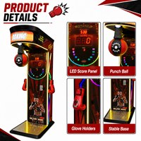 Machine de boxe multifonctionnelle Neofuns Street Amusement, machine de frappe d'arcade extérieure, jeu de boxe ultime Big Punch