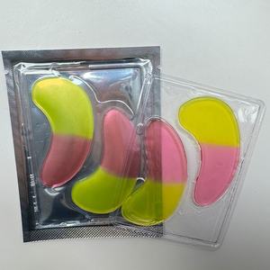 Parches de Hidrogel de Ginseng OEM para <span class=keywords><strong>Ojos</strong></span>, 2 Colores Mixtos, Nutritivos, Antiarrugas, <span class=keywords><strong>con</strong></span> Retinol, Péptidos, Vitamina C, Glicerina, Veganos - Product Image 2