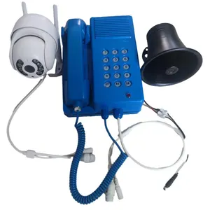 Waterproof Dustproof Explosion-Safe IP Phone for Construction Site for VoIP Communications in Tunnels