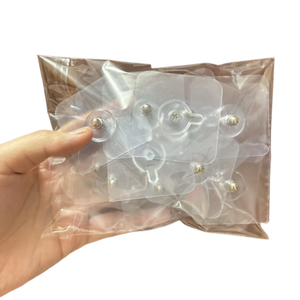 Ganci Adesivi da Parete Impermeabili e Durevoli, Appendini <span class=keywords><strong>Trasparenti</strong></span> per Cucina e Bagno Senza Viti - Product Image 2