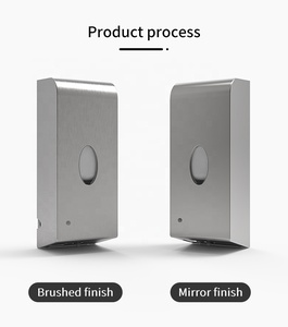 Bình Đựng Xà Phòng Bằng Thép Không Gỉ Gắn Tường Thông Minh Tự Động Bằng Điện Cảm Biến Thủy Tinh Bọt Lỏng Tự Động Sang Trọng - Product Image 4