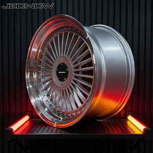 JZCNCW Nouvelles jantes en alliage d'aluminium forgé chromé 1 pièce 18-19 pouces 5x112 mm 74,1 mm pour la rénovation/mise à niveau des voitures particulières - Product Image 3