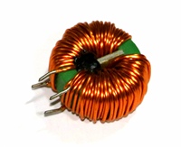 Transformateur de puissance toroïdal à courant élevé personnalisé Flyback Topologie 50Hz/60Hz Bobine d'inductance de fil de cuivre plat pour l'audio