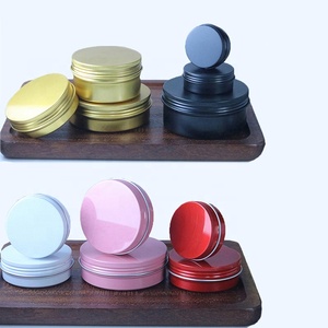 Barattoli in Alluminio Rotondi per Candele all'Ingrosso, 60ml 120ml 150ml, Vuoti, Argento, Oro, Nero - Product Image 3