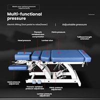 Table de massage portable à faible bruit et de haute qualité pour le corps entier, idéale pour la physiothérapie et la chiropratique – Vente chaude