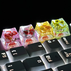 Teclas hechas a mano de plástico 3D personalizadas DIY fruta Popular forma especial para juegos interruptores de teclado mecánico - Product Image 1
