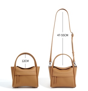 Sac fourre-tout pour femme en cuir véritable, sac à main, sac bandoulière en cuir de vachette, fabriqué en Chine par un fournisseur - Product Image 5