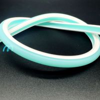 Haute qualité 6mm LED Flex néons 12V pur Silicone couleur unique découpable Flexible LED bande pour paysage