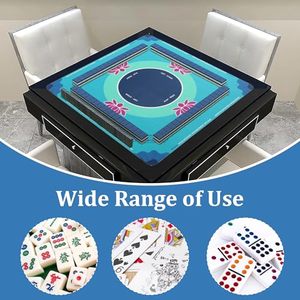 Mesa de Mahjong de Neopreno Premium de 2 mm, Ecológica, con Doble Costura, Superficie de Juego Suave, Plegable, de Goma, Certificada BULK - Product Image 6