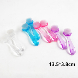 แปรงทำความสะอาดเล็บด้ามยาว สีชมพูใส ม่วง ฟ้า สำหรับทำความสะอาดนิ้วมือ ขจัดฝุ่น ขัดทำความสะอาด สำหรับทำเล็บ ขายส่ง - Product Image 2