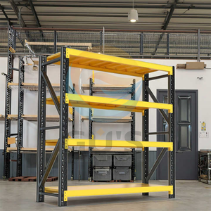 Công nghiệp boltless Kệ hệ thống ánh sáng & nhiệm vụ trung bình Stackable <span class=keywords><strong>Pallet</strong></span> Giá kim loại nhà để xe kệ cho kho lưu trữ <span class=keywords><strong>Pallet</strong></span> - Product Image 2