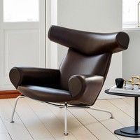 OX Designer-Sofa-Sessel Italienischer Minimalistischer Luxus-Freizeitstuhl mit Metallrahmen für Hotel/Büro-Nutzung