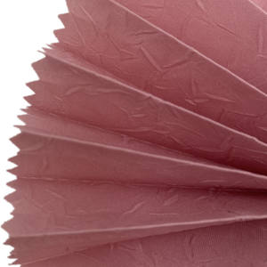 Tela plisada arrugada de poliéster de microfibra termoestable para trajes de boda arrugas de microfibra - Product Image 2