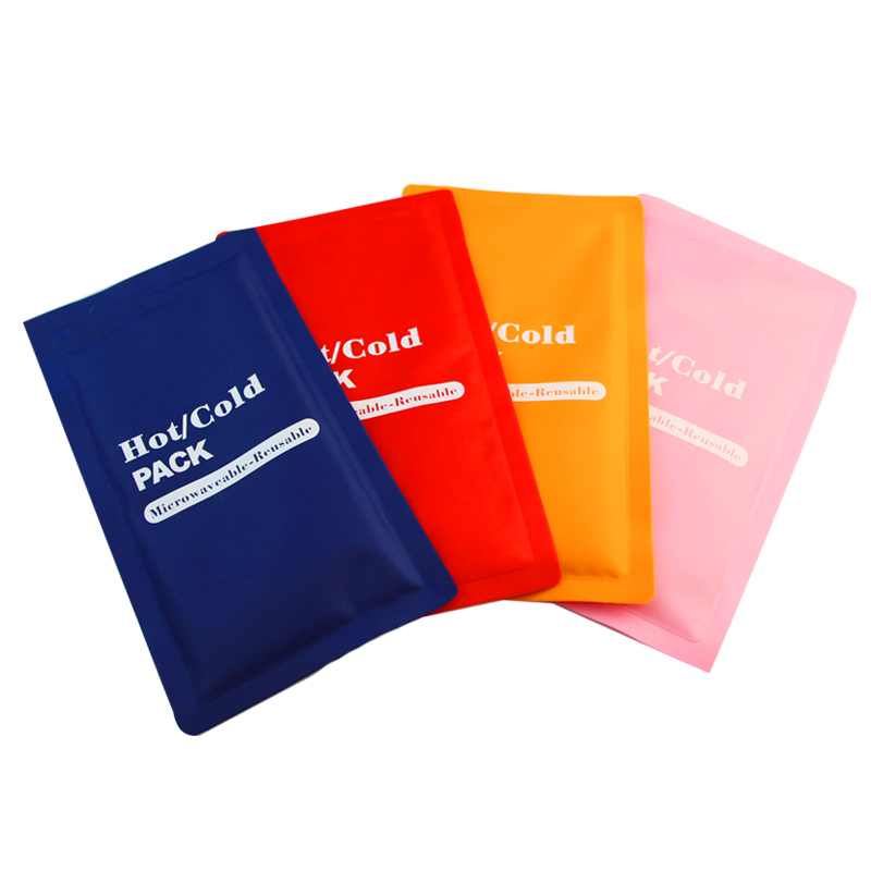 custom reusable first aid ice bag heat therapy wrap hot cold gel pack for pain relief